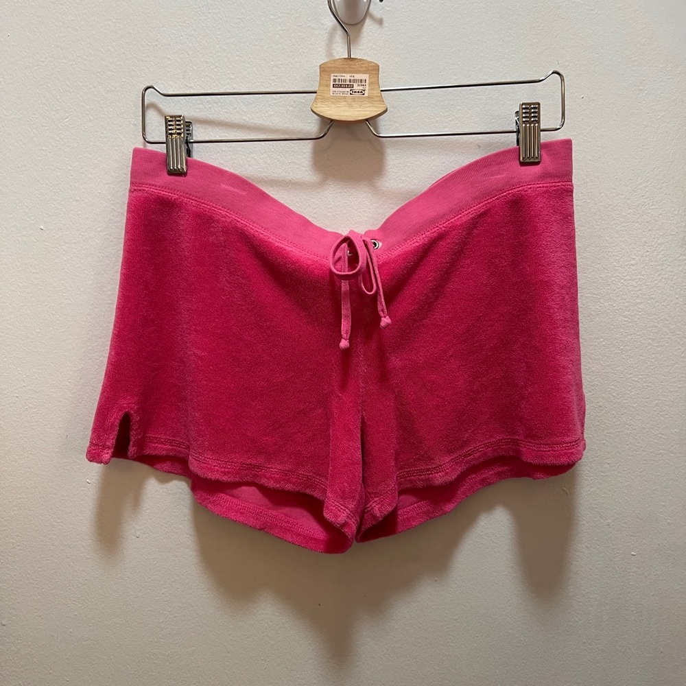 juicy couture pink small shorts very light wear